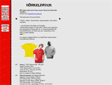 Tablet Screenshot of hoenkeldruck.de
